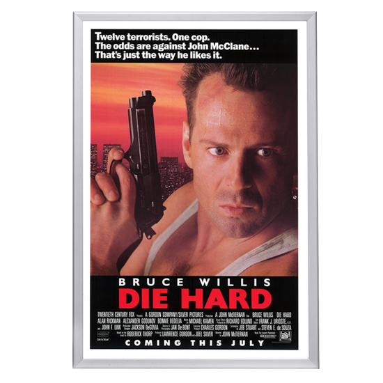 "Die Hard" (1988) Framed Movie Poster