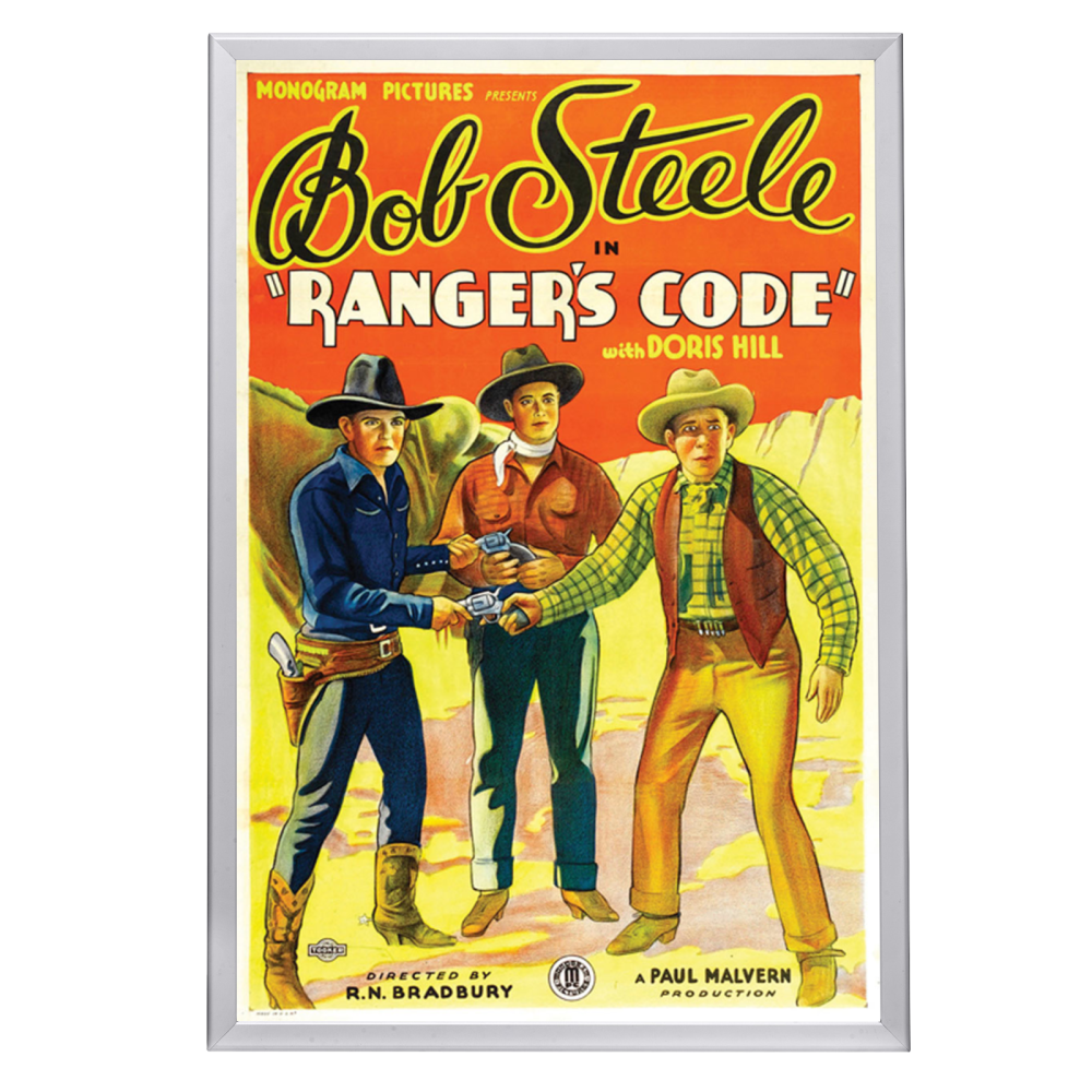 "Ranger's Code" (1933) Framed Movie Poster