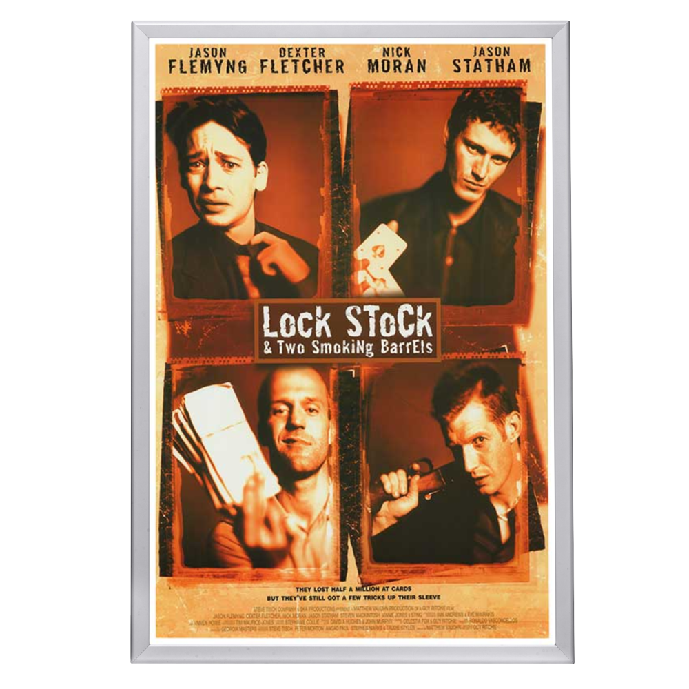 "Lock, Stock and Two Smoking Barrels" (1998) Framed Movie Poster