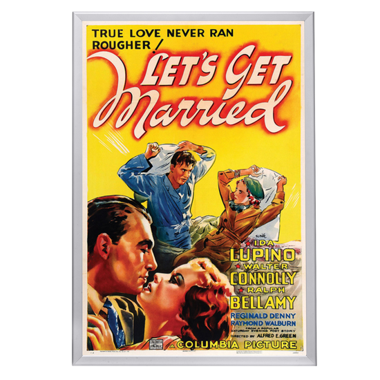 "Let's Get Married" (1937) Framed Movie Poster