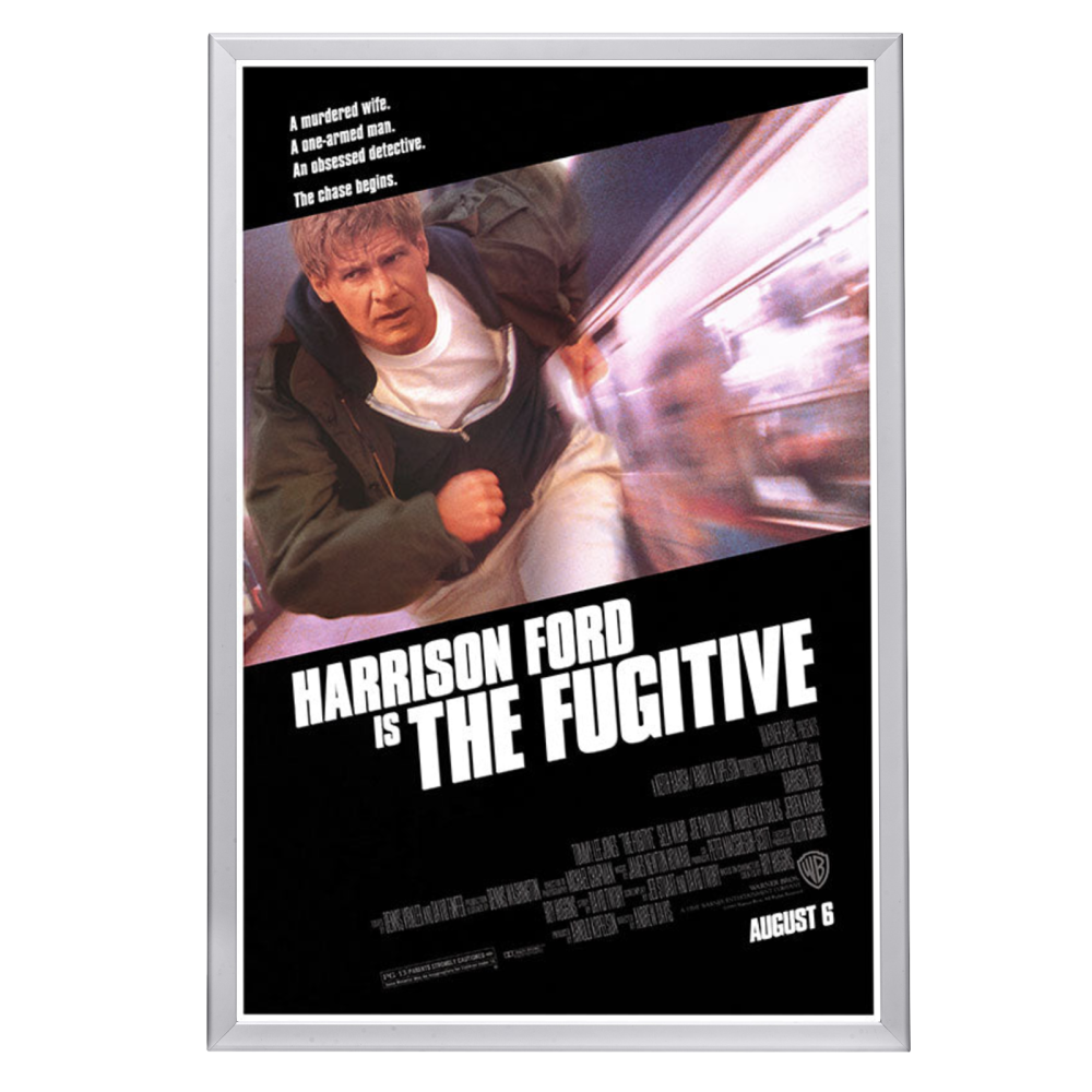 "Fugitive" (1993) Framed Movie Poster
