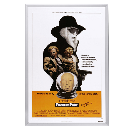 "Family Plot" (1976) Framed Movie Poster