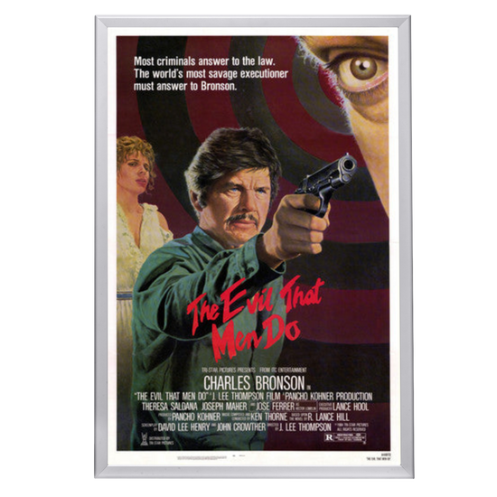 "Evil That Men Do" (1984) Framed Movie Poster