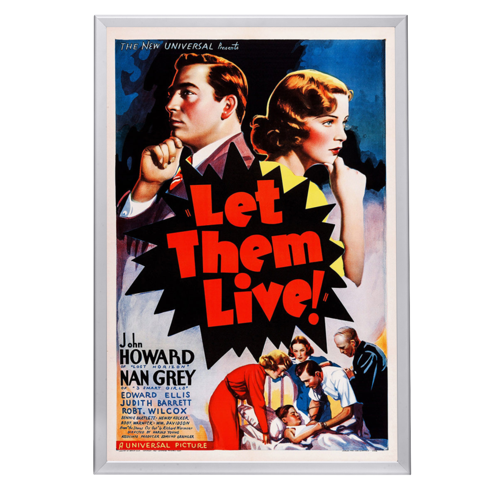 "Let Them Live" (1937) Framed Movie Poster