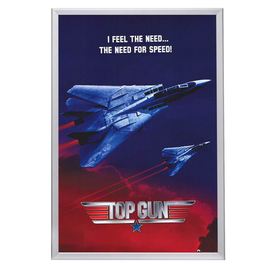 "Top Gun" (1986) Framed Movie Poster