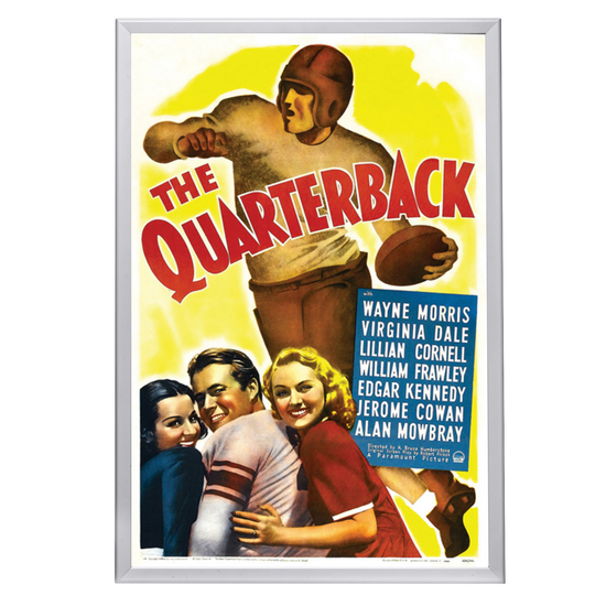 "Quarterback" (1940) Framed Movie Poster