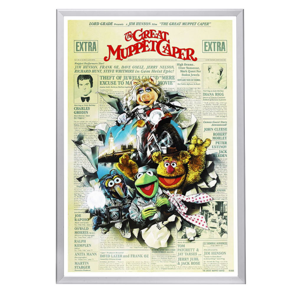 "Great Muppet Caper" (1981) Framed Movie Poster