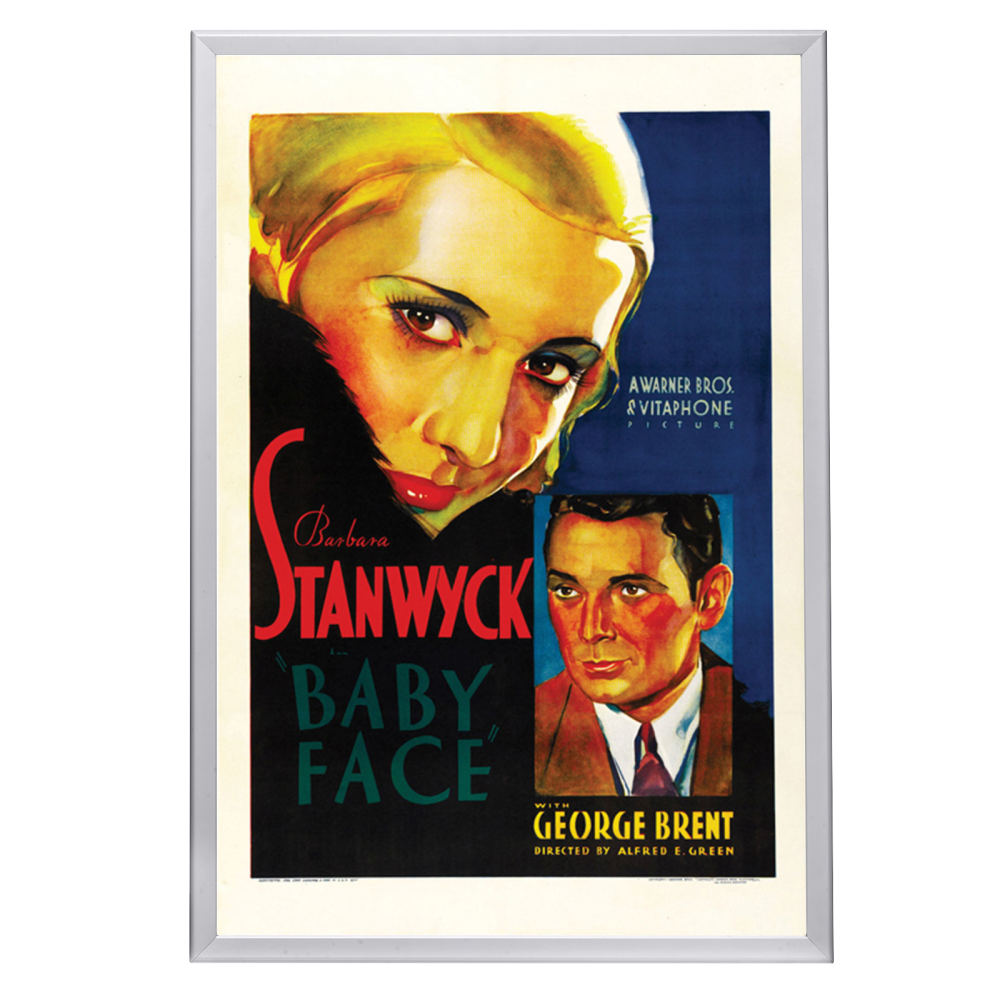 "Baby Face" (1933) Framed Movie Poster