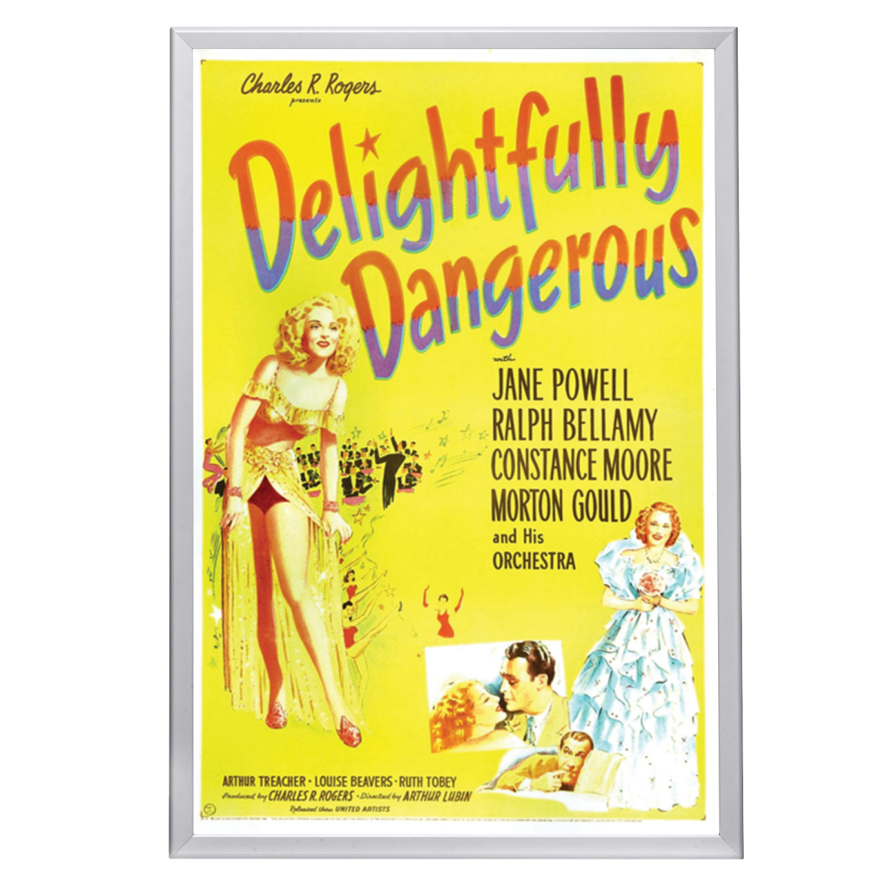 "Delightfully Dangerous" (1945) Framed Movie Poster