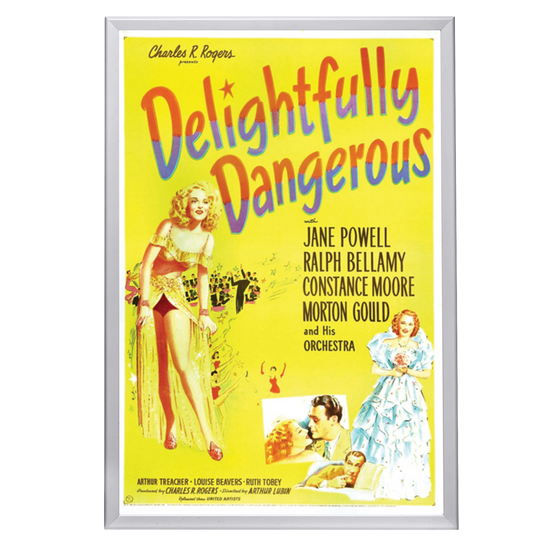 "Delightfully Dangerous" (1945) Framed Movie Poster