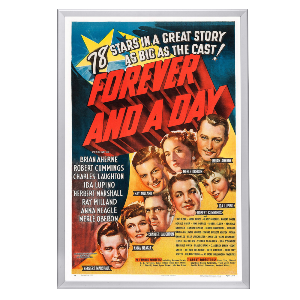 "Forever And A Day" (1943) Framed Movie Poster