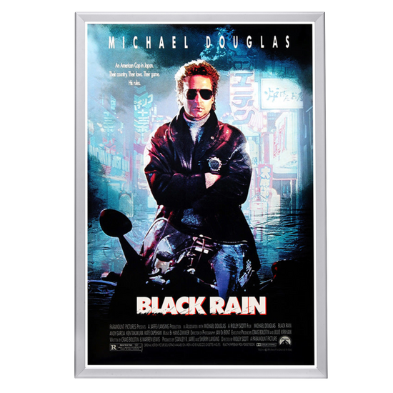 "Black Rain" (1990) Framed Movie Poster