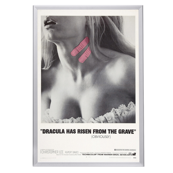 "Dracula Has Risen From The Grave" (1968) Framed Movie Poster