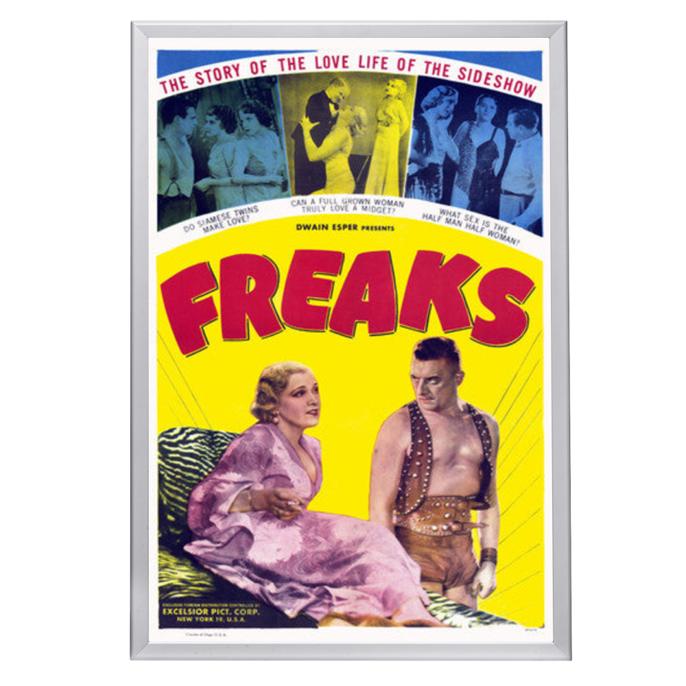 "Freaks" (1932) Framed Movie Poster