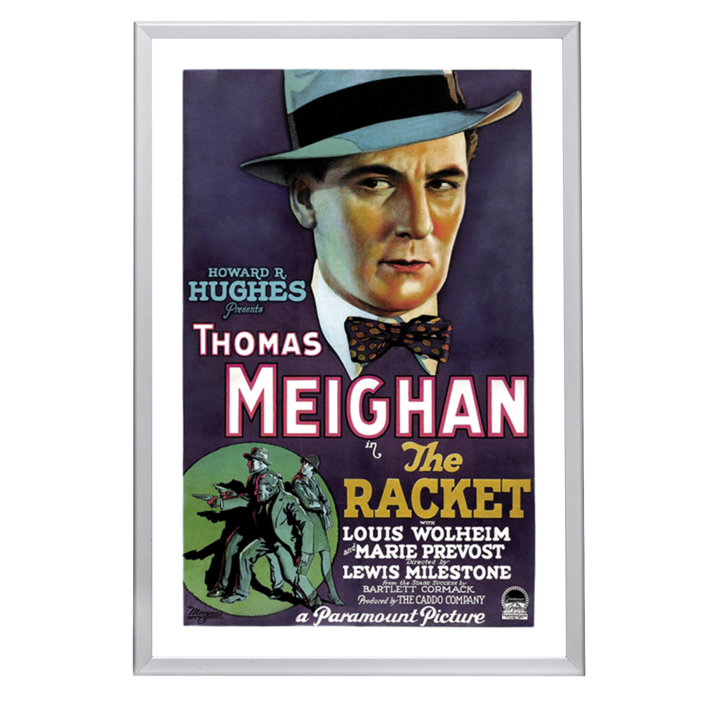 "Racket" (1928) Framed Movie Poster