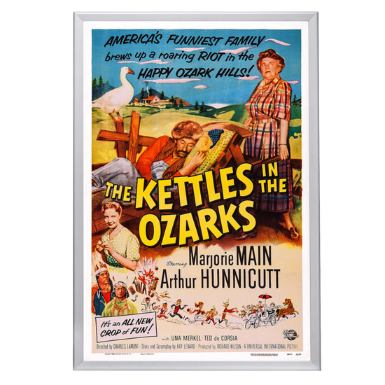 "Kettles In The Ozarks" (1956) Framed Movie Poster