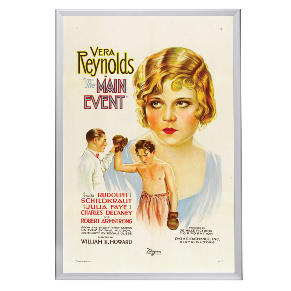 "Main Event" (1927) Framed Movie Poster