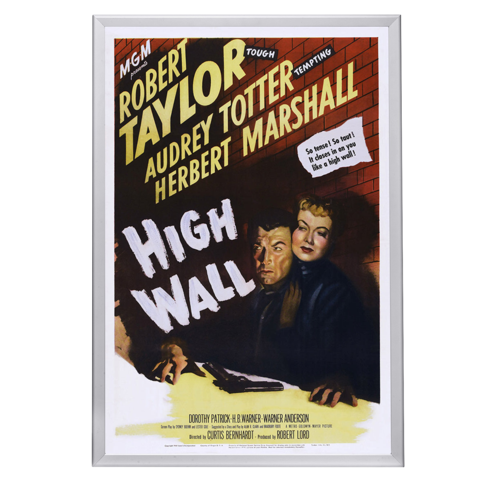 "High Wall" (1947) Framed Movie Poster