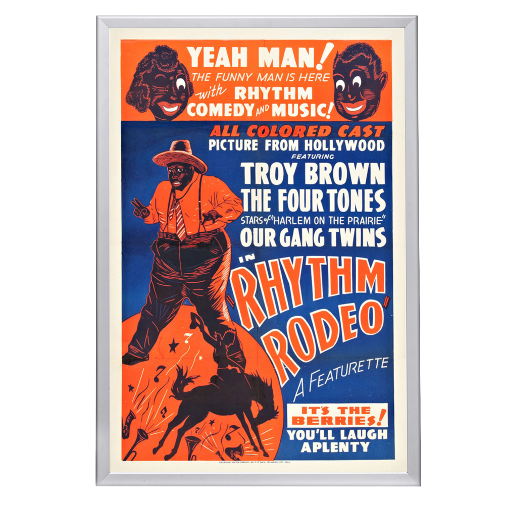 "Rhythm Rodeo" (1938) Framed Movie Poster