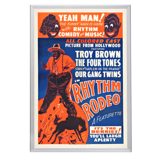 "Rhythm Rodeo" (1938) Framed Movie Poster