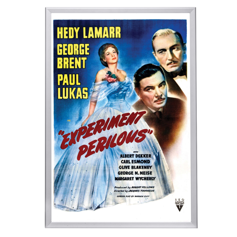 "Experiment Perilous" (1944) Framed Movie Poster