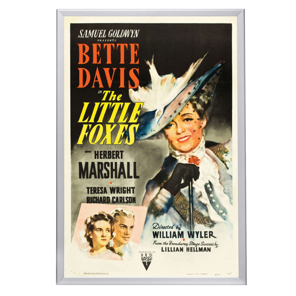 "Little Foxes" (1941) Framed Movie Poster