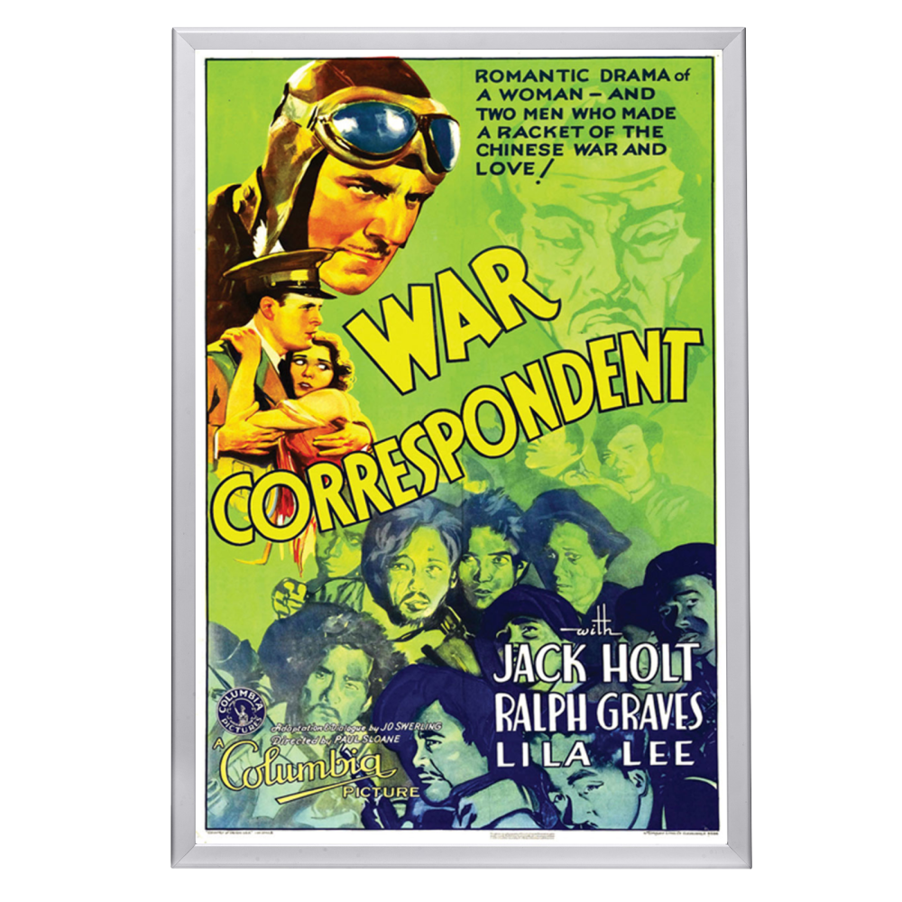 "War Correspondent" (1932) Framed Movie Poster