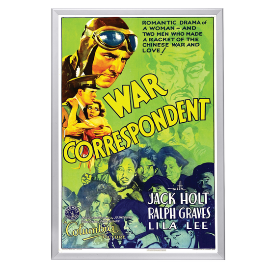 "War Correspondent" (1932) Framed Movie Poster