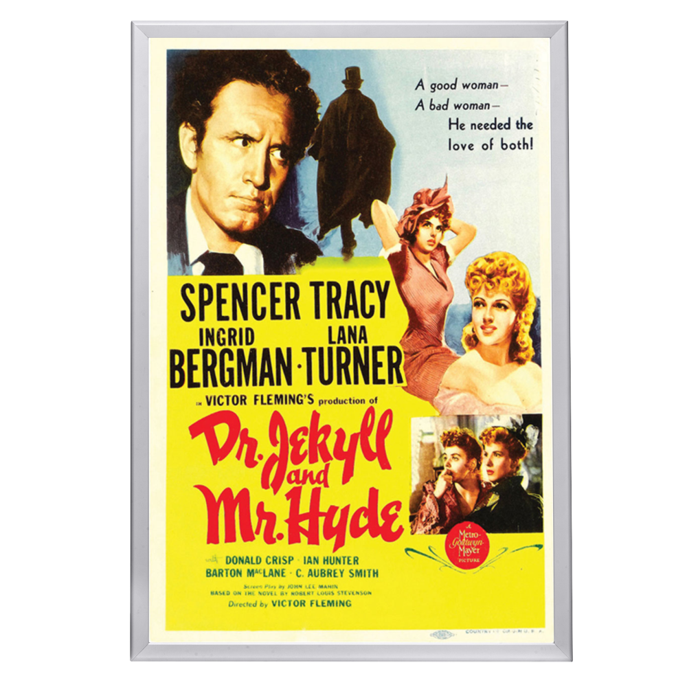 "Dr. Jekyll And Mr. Hyde" (1941) Framed Movie Poster