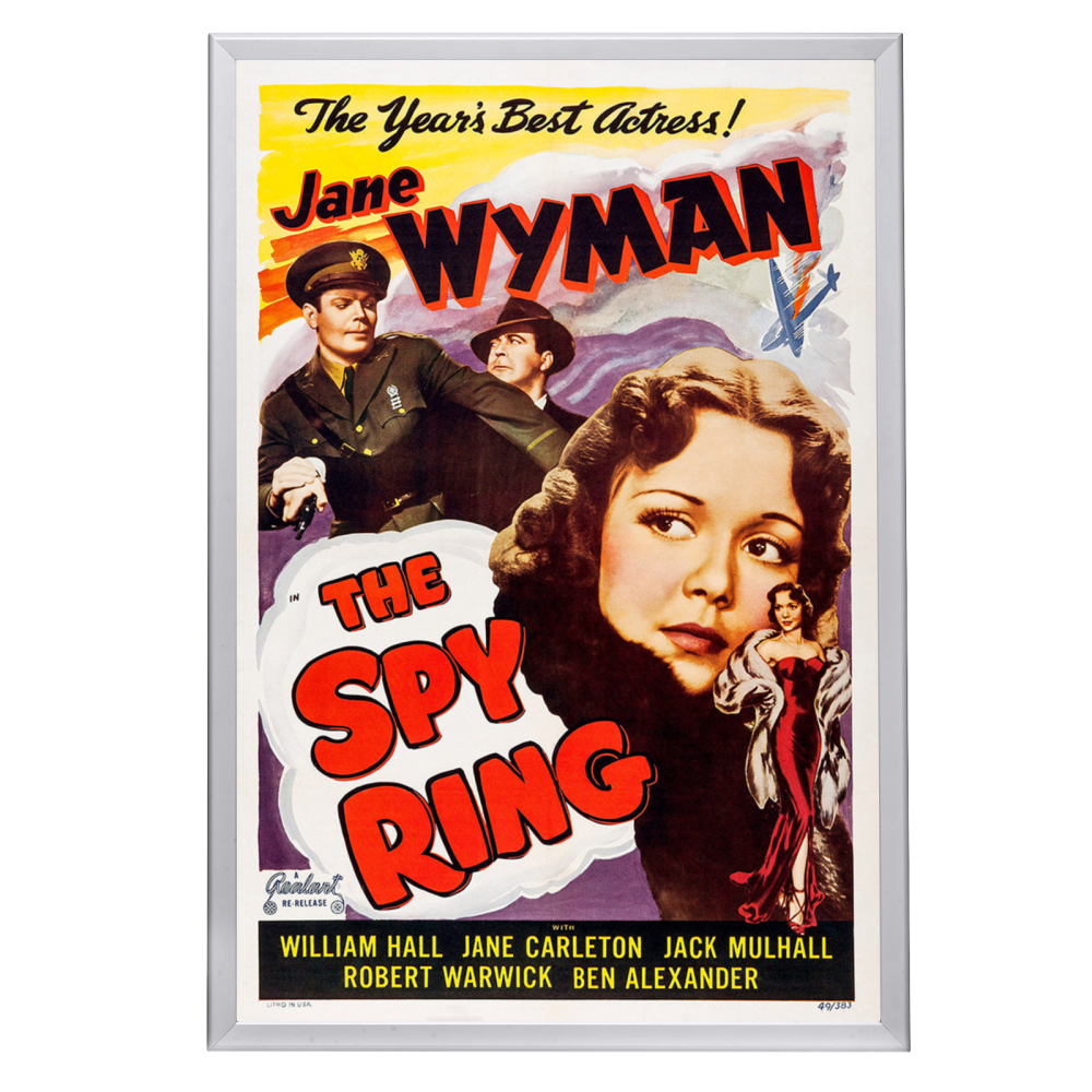 "Spy Ring" (1938) Framed Movie Poster