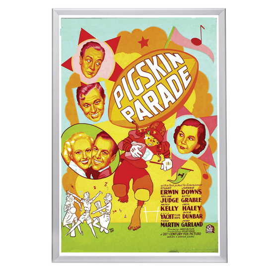 "Pigskin Parade" (1936) Framed Movie Poster