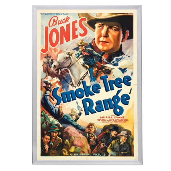 "Smoke Tree Range" (1937) Framed Movie Poster