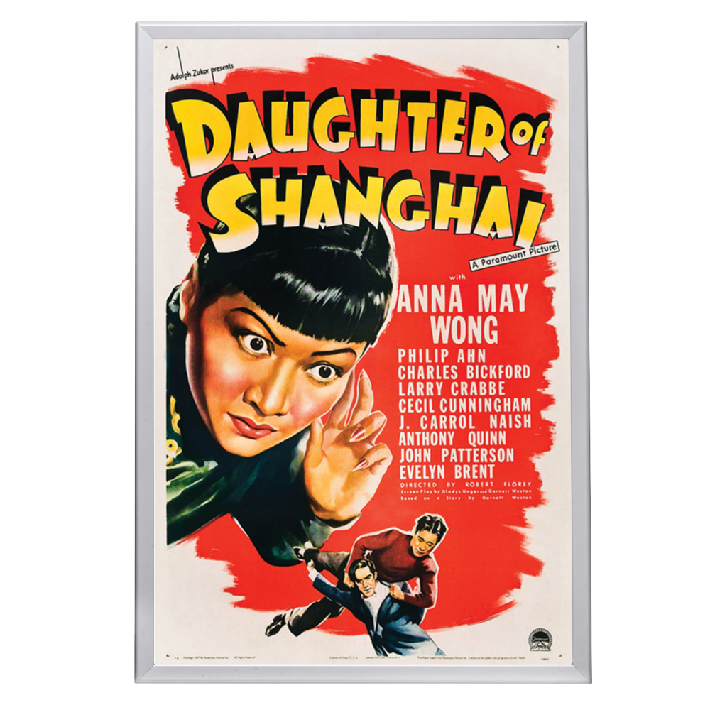 "Daughter Of Shanghai" (1937) Framed Movie Poster