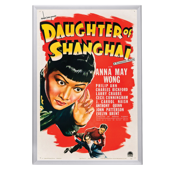 "Daughter Of Shanghai" (1937) Framed Movie Poster