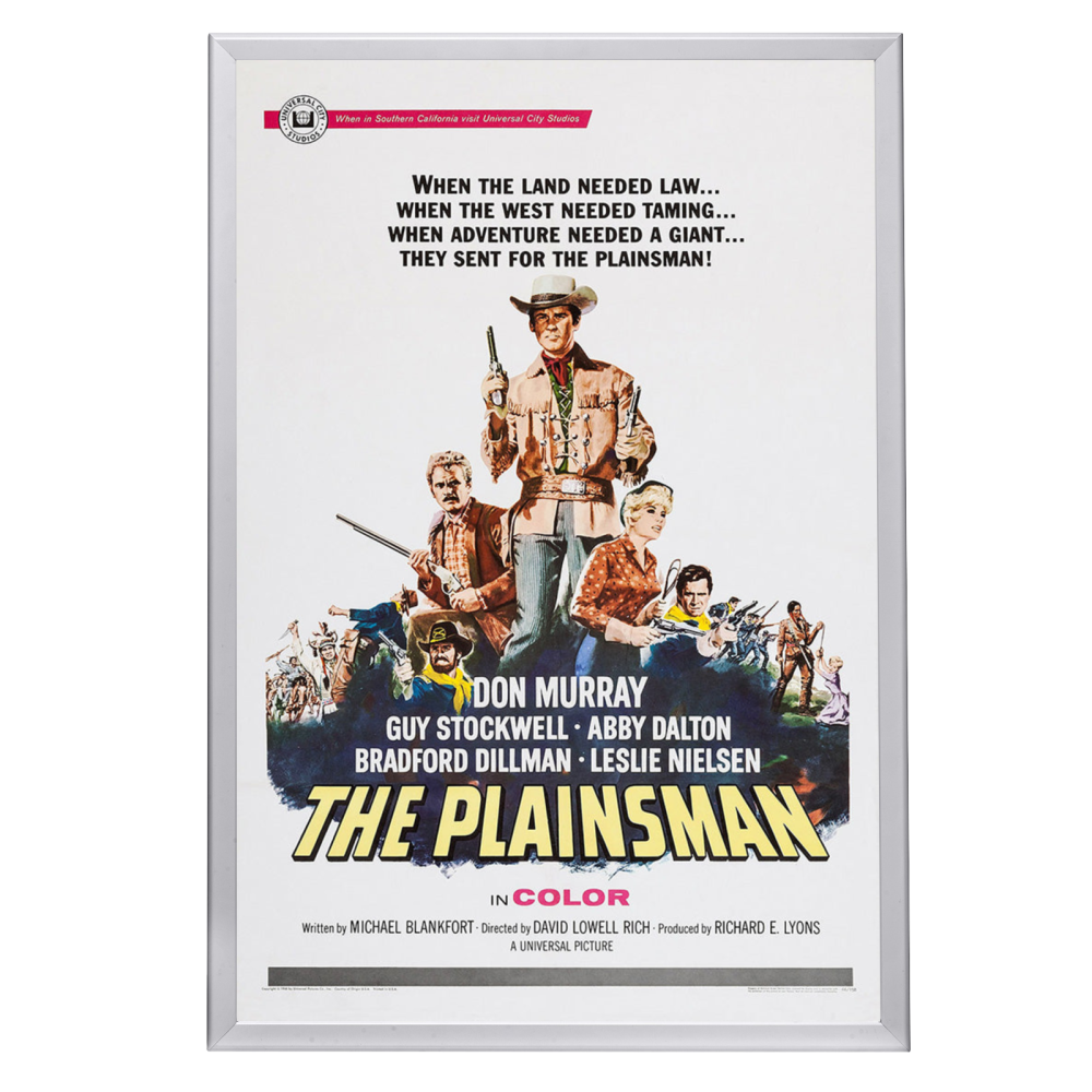 "Plainsman" (1966) Framed Movie Poster