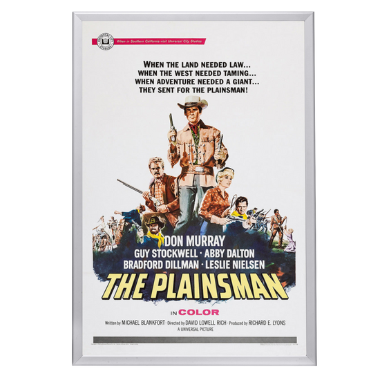 "Plainsman" (1966) Framed Movie Poster