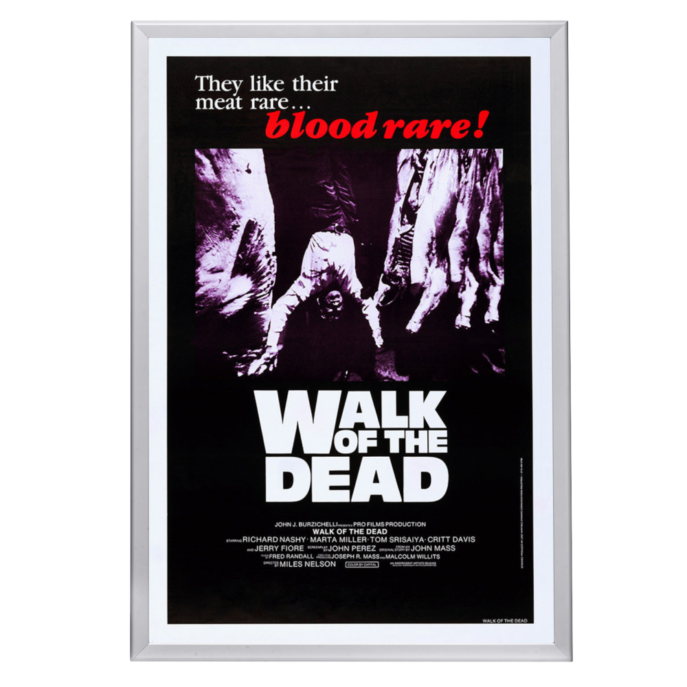 "Walk Of The Dead" (1973) Framed Movie Poster