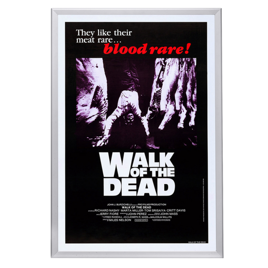 "Walk Of The Dead" (1973) Framed Movie Poster