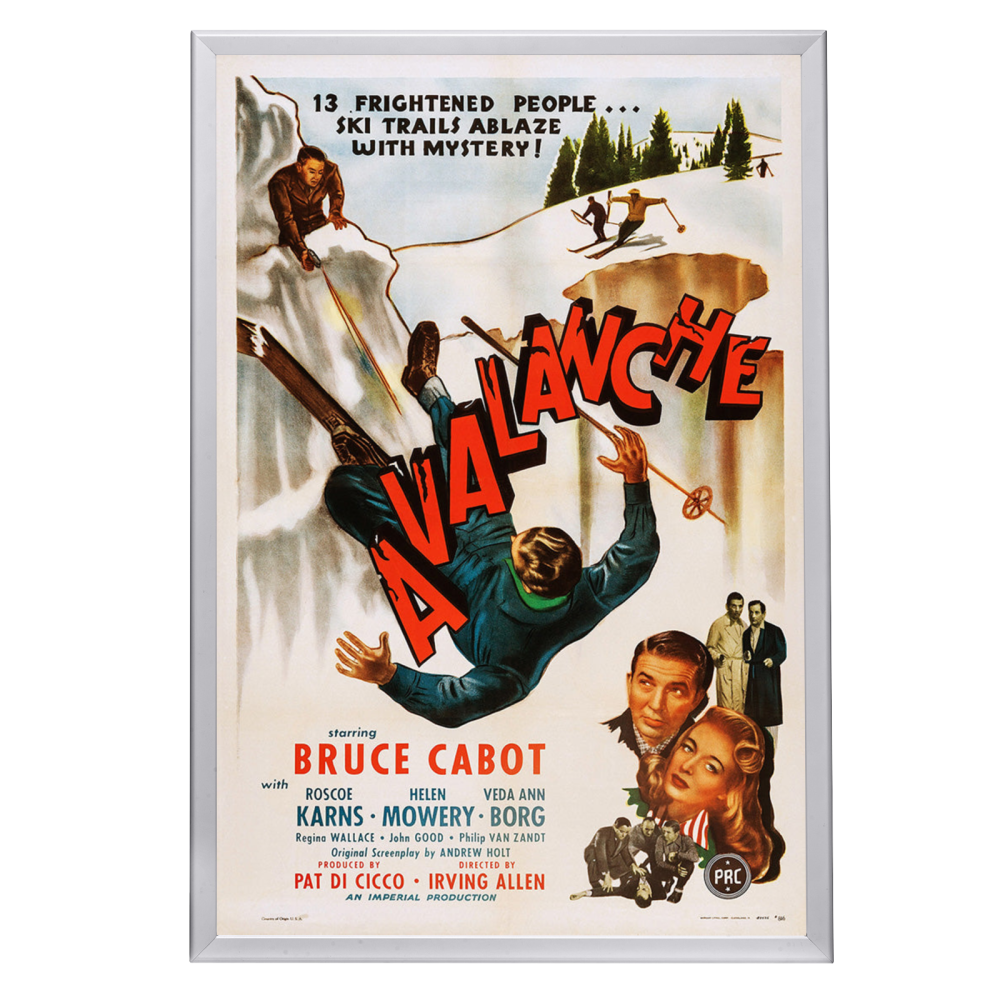 "Avalanche" (1978) Framed Movie Poster