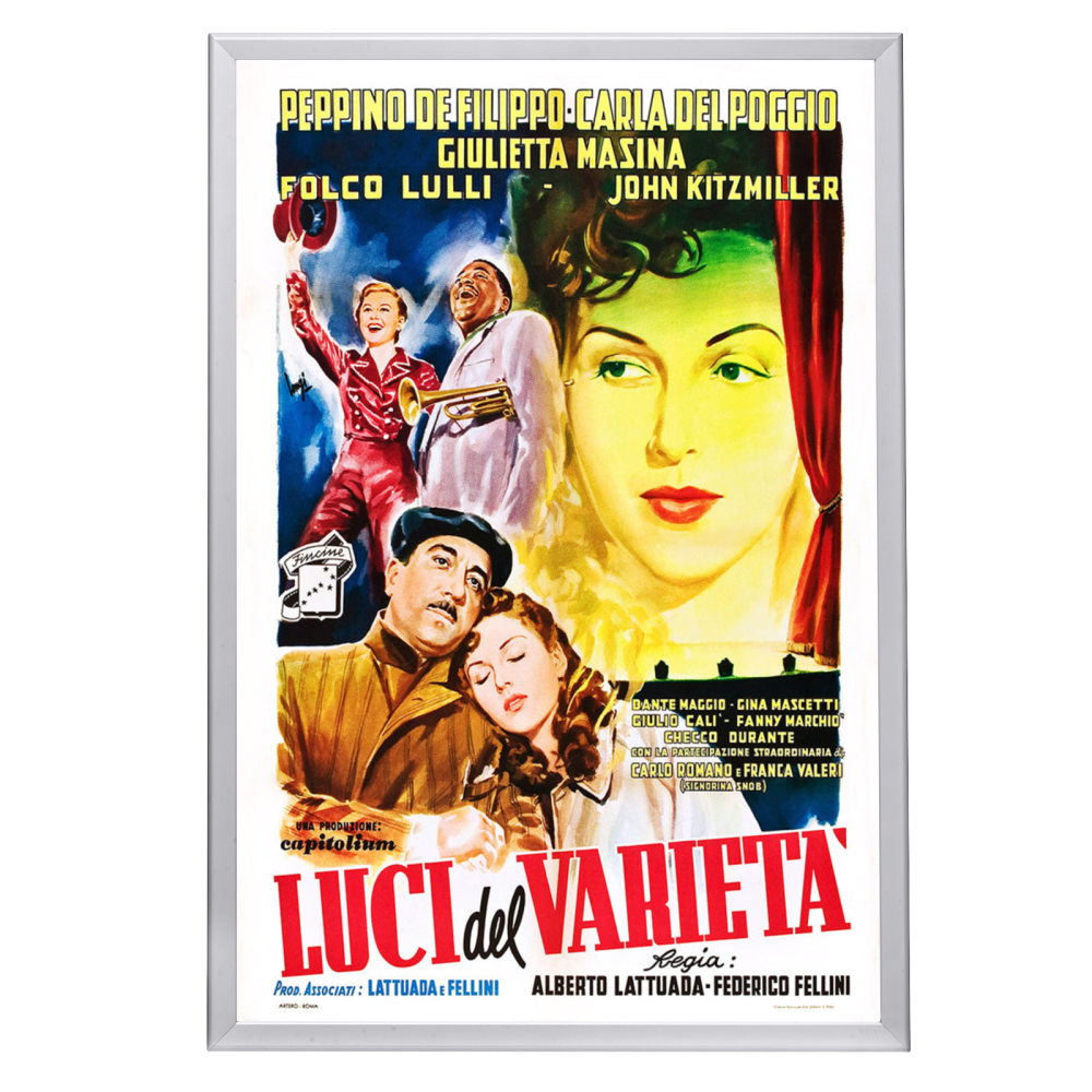 "Variety Lights" (1950) Framed Movie Poster