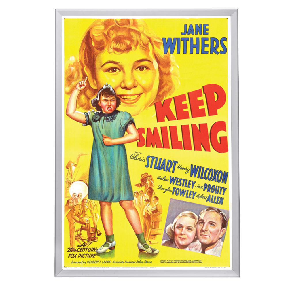 "Keep Smiling" (1938) Framed Movie Poster