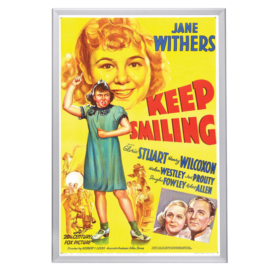 "Keep Smiling" (1938) Framed Movie Poster