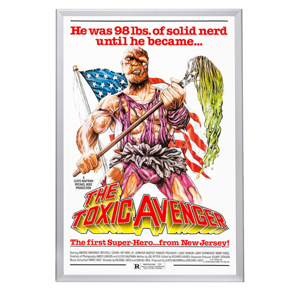 "Toxic Avenger" (1984) Framed Movie Poster
