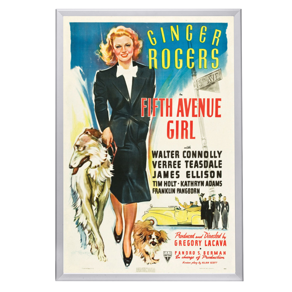 "Fifth Avenue Girl" (1939) Framed Movie Poster