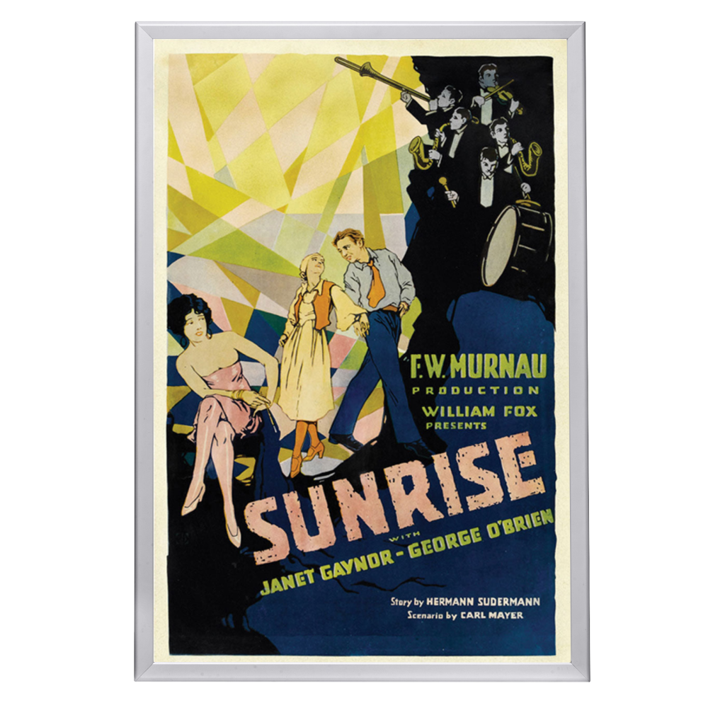 "Sunrise" (1927) Framed Movie Poster