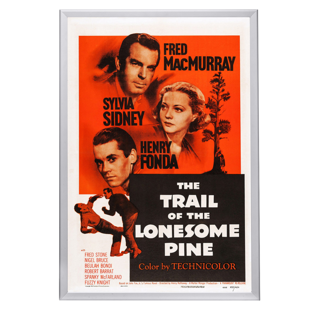 "Trail Of The Lonesome Pine" (1936) Framed Movie Poster