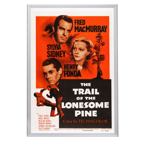 "Trail Of The Lonesome Pine" (1936) Framed Movie Poster