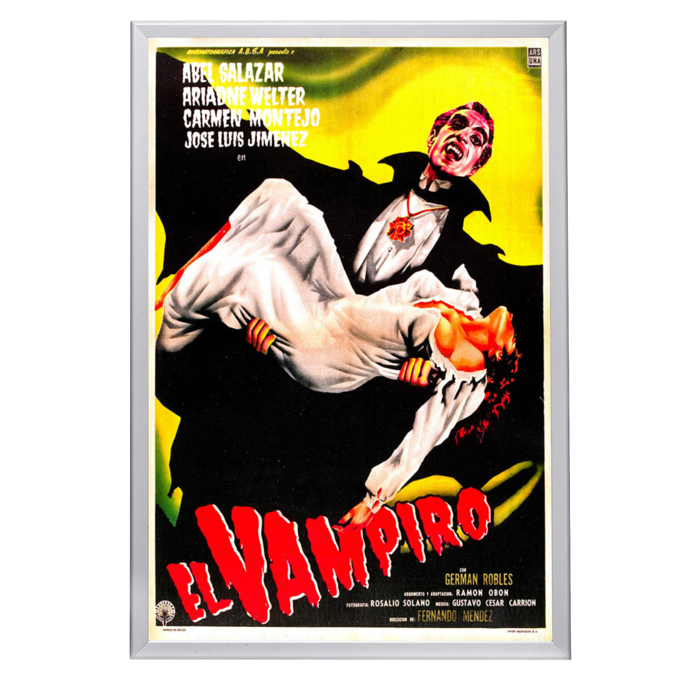 "El Vampiro" (1957) Framed Movie Poster