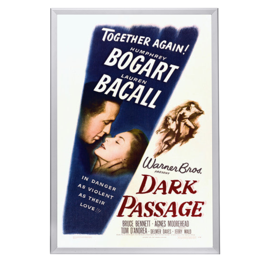 "Dark Passage" (1947) Framed Movie Poster