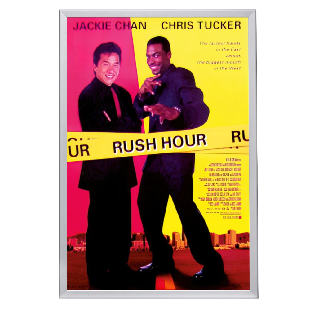 "Rush Hour" (1998) Framed Movie Poster